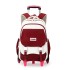 2024 New Children's Trolley School Bag for Primary School Students with Large Capacity and Junior High School Students