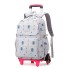 Cross border backpack for girls, primary school students, grades 3-4, 5-6, middle school studentsReduce the burden of large capacity children's backpacks