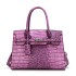 Cross border Crocodile Pattern Handheld Platinum Bag 2021 New European and American Retro Large Capacity Women's Bag Single Shoulder Cross Shoulder Big Bag