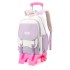 2024 New Children's Trolley School Bag for Primary School Students with Large Capacity and Junior High School Students