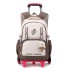 Natural Fish New Lightweight Pull up Backpack Primary School Girls' Large Capacity Backpack 3-6 Grade Middle School Students' Backpack