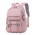 Natural fish backpack for girls, large capacity Korean version for elementary school students, 3-6 grade girls, lightweight spine protection, one piece hair replacement