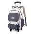 2024 New Children's Trolley School Bag for Primary School Students with Large Capacity and Junior High School Students