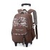 Natural Fish Pull Rod Backpack Primary School Students 3-6 Grades Climbing Stairs High Grade Backpack Large Capacity