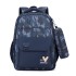 Backpack for girls in junior high school, large capacity, 2024 new model, simple, niche, lightweight, reduced load, spine protection student backpack