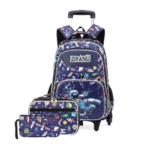 Natural Fish Elementary School Children Third to Sixth Grades Pull up Book Large Capacity Bag Ultra Light Backpack Wholesale