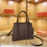 Retro handbag, large capacity women's bag, 2024 new fashion, versatile, atmospheric, single shoulder diagonal cross, mother's bag