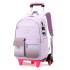 2022 Natural Fish New Pull up Backpack for Primary School Students in Grades 3-6 with Large Capacity and Reduced Burden, One Piece Waiver Backpack