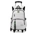 Natural fish climbing tower pull rod backpack for junior high school boys, large capacity detachable backpack for children and primary school students, hair replacement