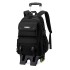 Natural Fish Children's Pull up Backpack Can Carry Primary School Students, Middle School Students, Stair Climbing Backpacks, Grades 3-6 High School Students