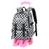 Natural Fish New Style, 2nd to 6th Grades, Climbing Stairs, Pullrod Backpack, Girls' Junior High School, Large Capacity, Detachable, One Piece Hair Collection