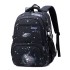 Cross border popular natural fish new product student backpack for boys and girls in grades 4-6, printed and distributed