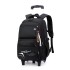 Natural Fish New Style, 3rd to 9th Grades, Climbing Stairs, Pullrod Backpack, Junior High School Boys, Large Capacity, Detachable, One Piece Hair Collection