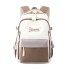 Natural fish new backpack for junior high school girls with large capacity, high school and university backpacks for elementary school students in grades 3-6