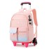 2022 Natural Fish New Pull up Backpack for Primary School Students in Grades 3-6 with Large Capacity and Reduced Burden, One Piece Waiver Backpack