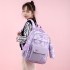 Backpack for girls in junior high school, large capacity, 2024 new model, simple, niche, lightweight, reduced load, spine protection student backpack