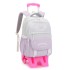 Natural Fish new stair climbing rod backpack for junior high school boys, large capacity detachable one piece dropshipping children's backpack