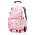 Natural Fish New Product Pull up Backpack Primary School Students 3-6 Grades Little Princess Fashion Gift Pendant Cross border Explosive Item dropshipping