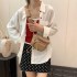 Foreign Trade Women's Bag 2024 New Fashionable Woven Pattern Diagonal Cross Bag Women's Chest Bag Cross border Hot Selling Leisure Bag Women's Bag