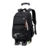 Natural Fish New Style, 3rd to 9th Grades, Climbing Stairs, Pullrod Backpack, Junior High School Boys, Large Capacity, Detachable, One Piece Hair Collection