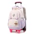 Natural Fish New Lightweight Pull up Backpack Primary School Girls' Large Capacity Backpack 3-6 Grade Middle School Students' Backpack