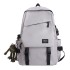 Backpack 2024 new large capacity simple men's and women's travel backpack, junior high school backpack, high school student wholesale