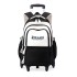 Natural Fish New Backpack for Children 3-6 Grades Primary School Students Pulling Rod with Wheels Climbing Stairs Dual purpose Junior High School Backpack