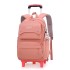 Natural Fish One Piece dropshipping for elementary school students, six wheeled climbing ladder, pull rod backpack, high school large capacity backpack, cross-border