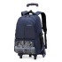 Daifa Natural Fish New Product Primary School 3-6 Grade Male Pull up Backpack Lightweight, Simple, Large Capacity Cross border Explosive