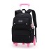 Natural Fish One Piece dropshipping for elementary school students, six wheeled climbing ladder, pull rod backpack, high school large capacity backpack, cross-border