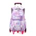 Natural Fish Children's Pull up Backpack Primary School Students 3-6 Grades Female Middle School Students Backpack Backpack Backpack High Grade Climbing