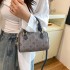 Boston handbag women 2024 new high-end vintage single shoulder bag niche design handbag temperament crossbody bag