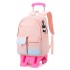 2022 Natural Fish New Pull up Backpack for Primary School Students in Grades 3-6 with Large Capacity and Reduced Burden, One Piece Waiver Backpack