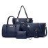 Cross border foreign trade women's bag 2024 new cross-border trend six piece set mother bag handbag shoulder bag crossbody bag wholesale