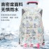 Natural Fish New Style 2nd to 6th Grade Stair Climbing Pull Rod Backpack Junior High School Boys Large Capacity Detachable One Piece Hair Collection