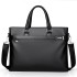 Cross border men's bag 2024 new business commuting briefcase laptop bag men's horizontal shoulder crossbody bag