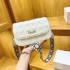 2024 new high-end small bag with fashionable and niche design, small fragrance style ins versatile and stylish broadband crossbody bag