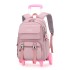 Cross border dropshipping of natural fish new product, pull rod backpack for primary school students, grades 3-6, middle school students, girls aged 8-14