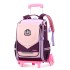 Cross border dropshipping of natural fish new product, pull rod backpack for elementary school students in grades 1-6, lightweight spine protection and water repellent for boys and girls