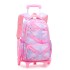 A dropshipping natural fish pull rod backpack with large capacity, fashionable backpacks for boys, girls, primary and secondary school students, cross-border bestseller