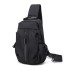 2025 new simple and lightweight crossbody bag for men's outdoor leisure, men's sports chest bag, large capacity student shoulder bag