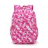 Korean version of high school backpack for girls, lightweight and breathable, suitable for third and fourth grade elementary school students and children aged 6-14, with large capacity