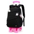 Natural Fish One Piece dropshipping for middle school students, six wheeled climbing ladder, pull rod backpack for primary school students, large capacity backpack for cross-border special