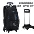 Natural fish, children's suitcase, backpack, male and female elementary school students, middle school students, grades 3-6, detachable backpack