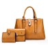 Cross border trend 2023 new multi piece set women's mother and child bag three piece set fashionable large capacity handbag wholesale