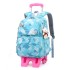 Natural Fish New Product Pull up Backpack Primary School Students 3-6 Grades Little Princess Fashion Gift Pendant Cross border Explosive Item dropshipping