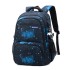 Cross border popular natural fish new product student backpack for boys and girls in grades 4-6, printed and distributed