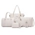 Cross border foreign trade women's bag 2024 new cross-border trend six piece set mother bag handbag shoulder bag crossbody bag wholesale