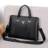 Cross border 2024 new business commuting bag handbag computer bag men's briefcase large capacity crossbody shoulder bag