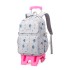 Cross border backpack for girls, primary school students, grades 3-4, 5-6, middle school studentsReduce the burden of large capacity children's backpacks